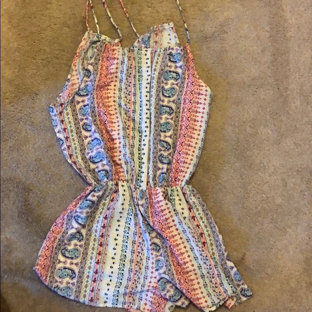 Paisley romper